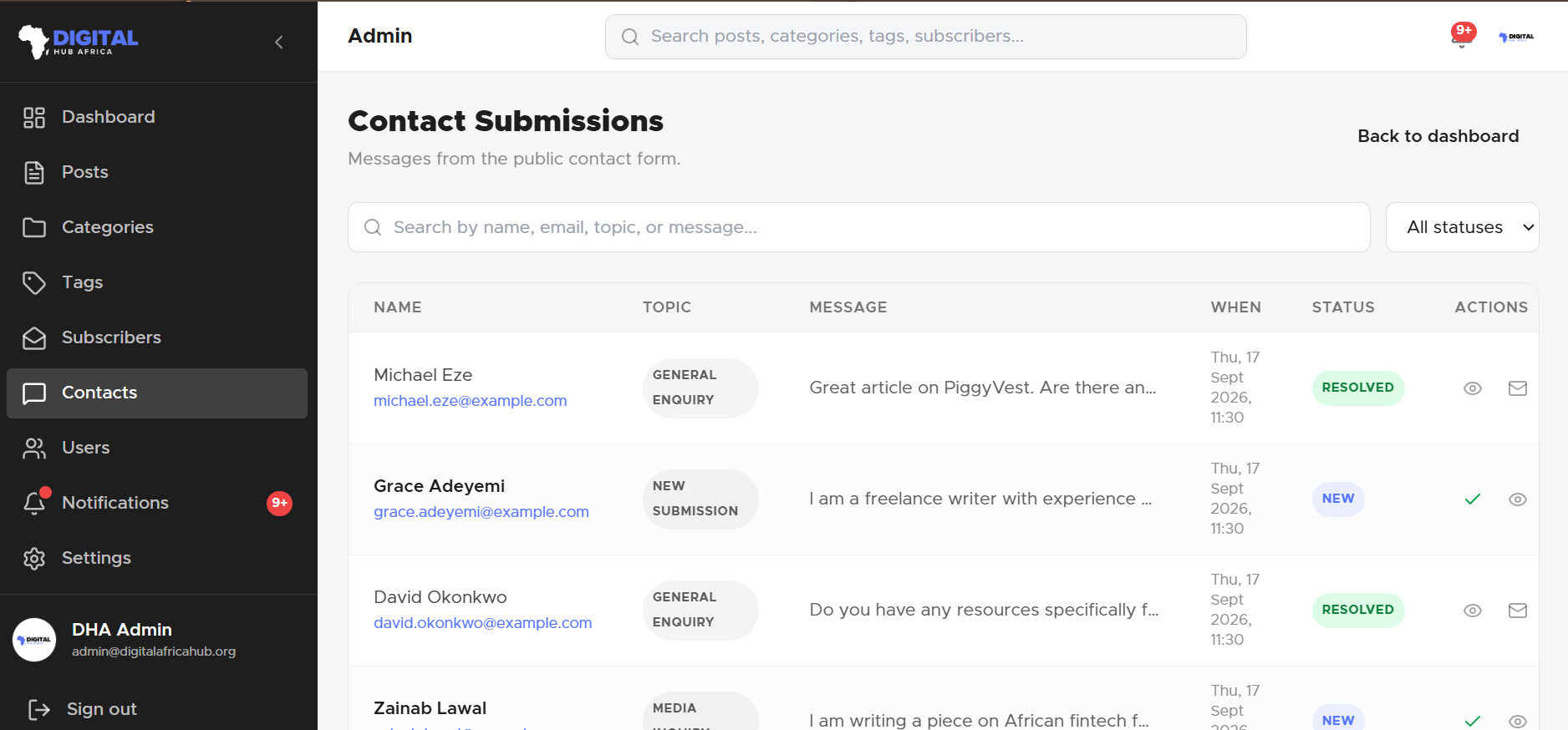 Digital Hub Africa, screenshot 15