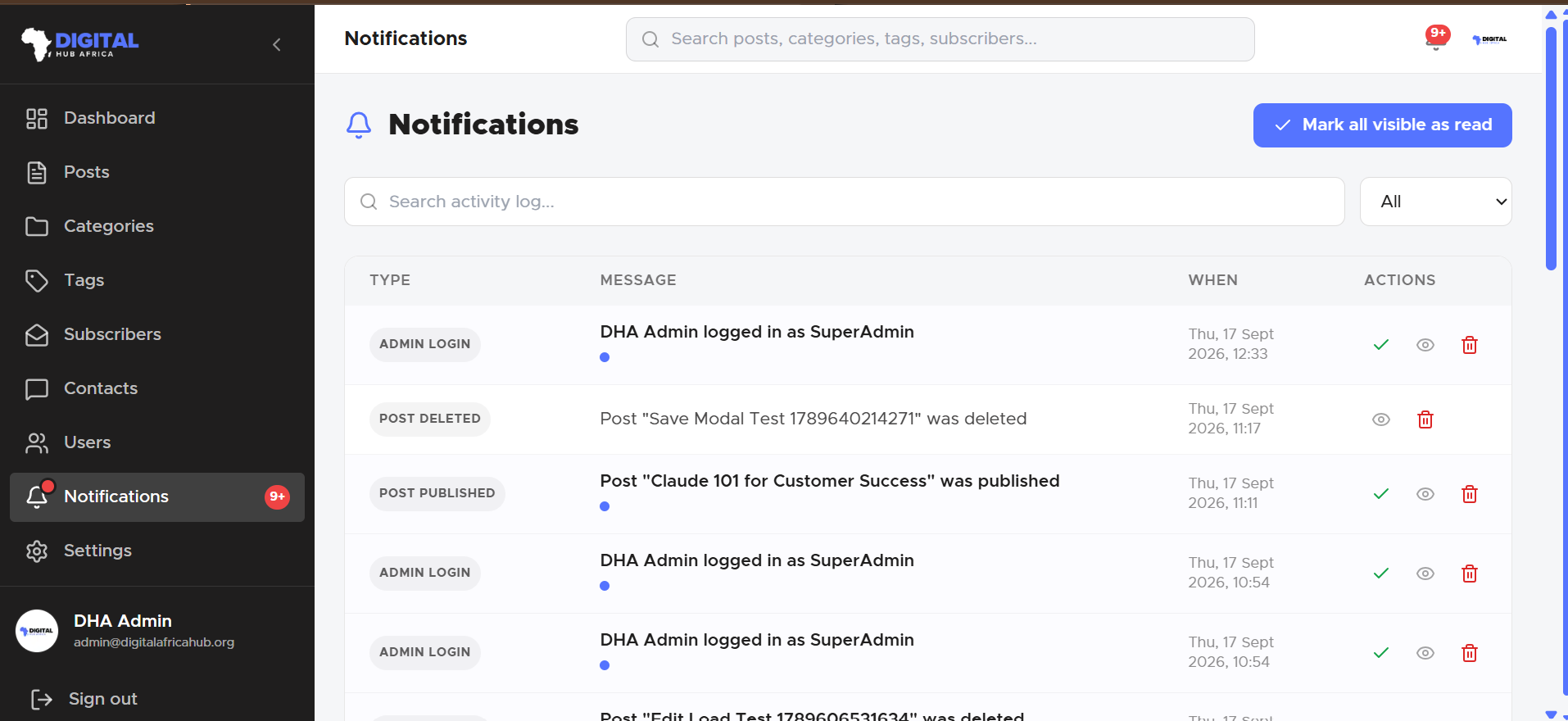 Digital Hub Africa, screenshot 16