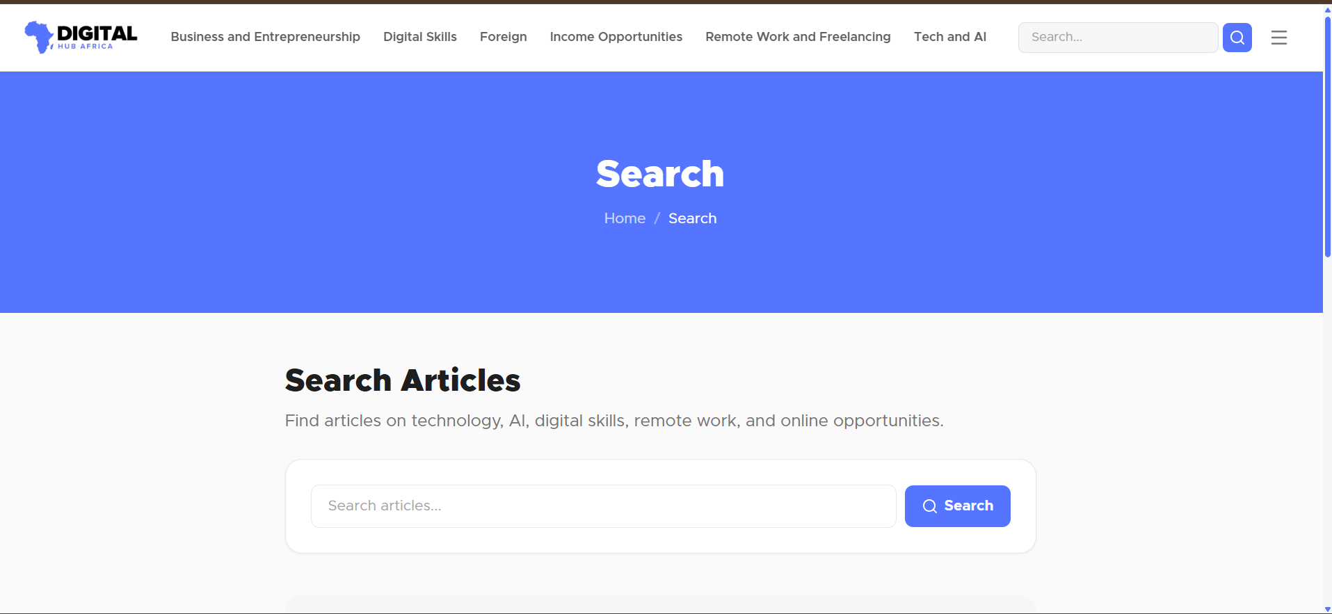 Digital Hub Africa, screenshot 10