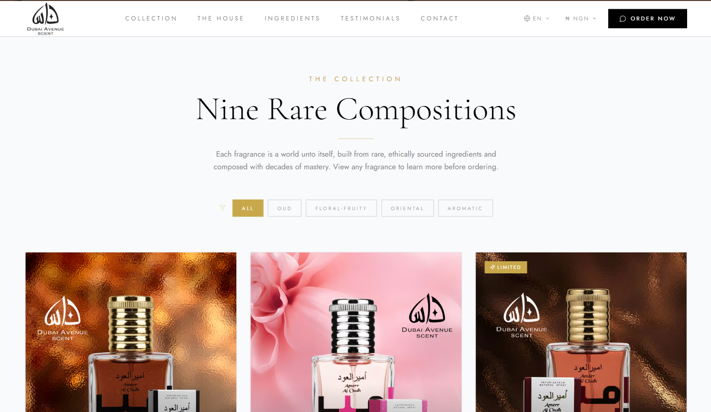 Dubai Avenue Scents, screenshot 3