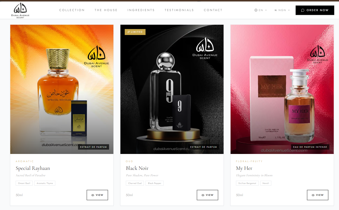 Dubai Avenue Scents, screenshot 8