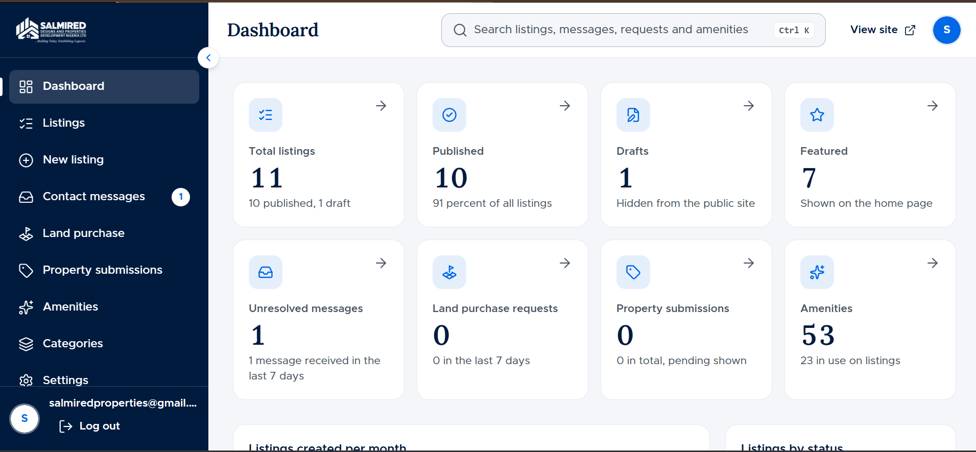 Salmired Properties, screenshot 4