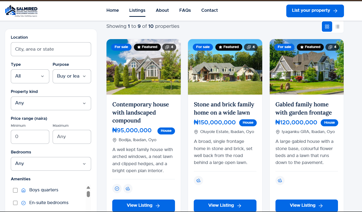 Salmired Properties, screenshot 10