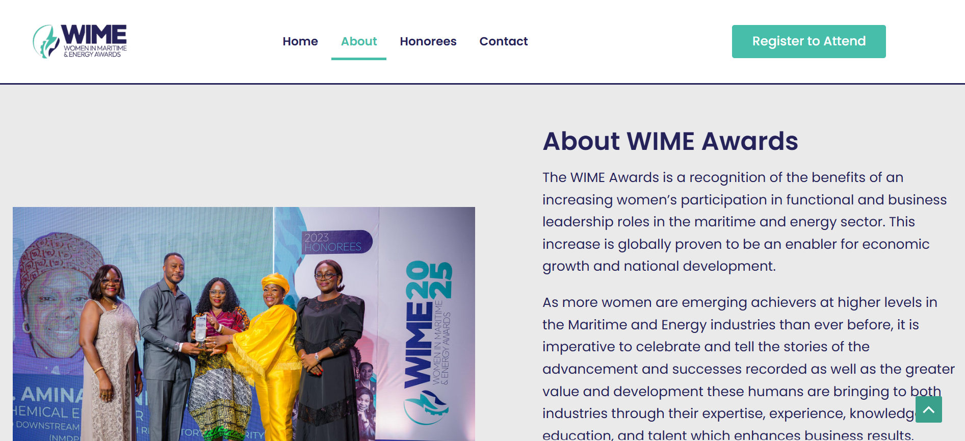 WIME Awards, screenshot 10