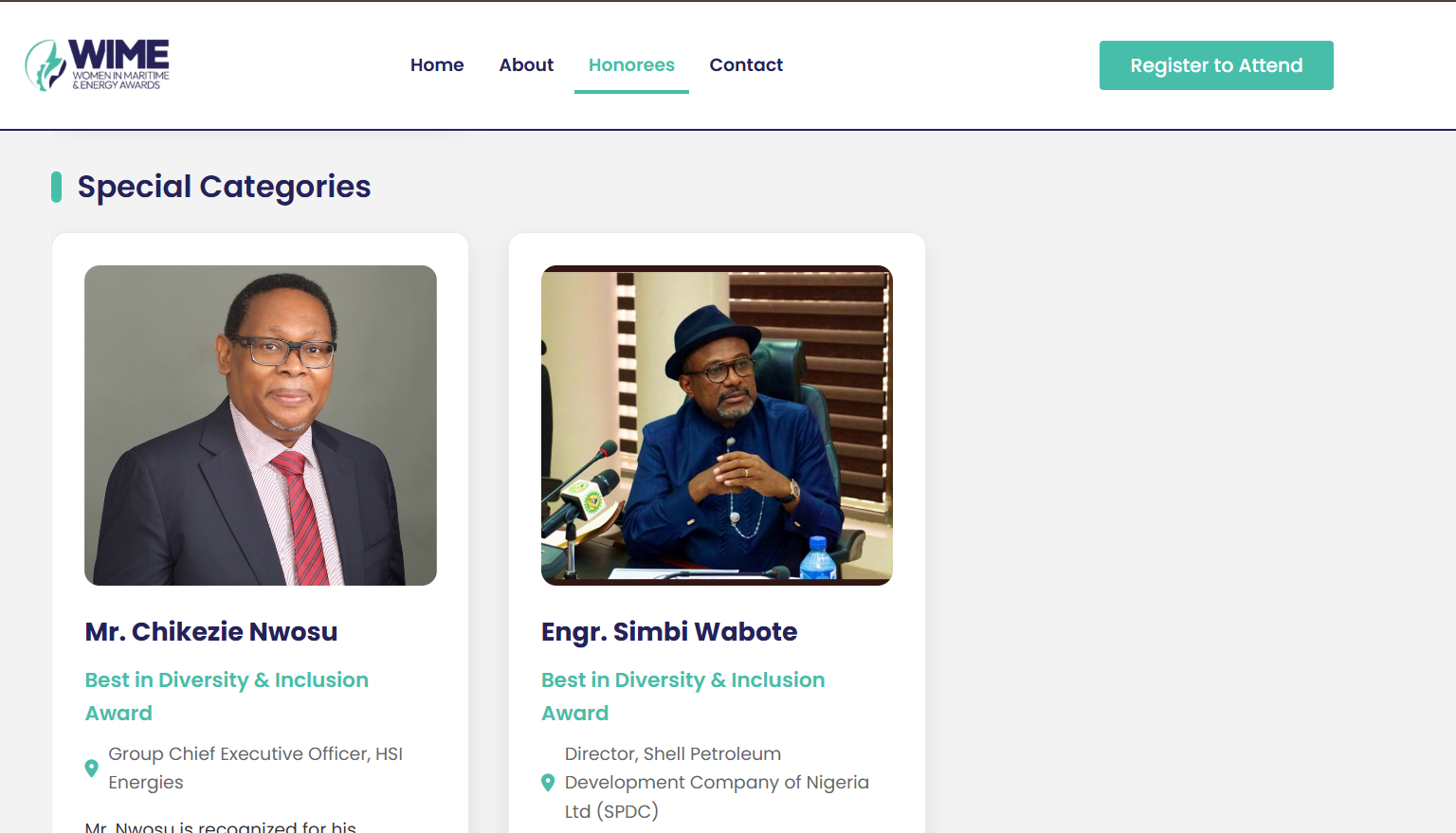 WIME Awards, screenshot 27
