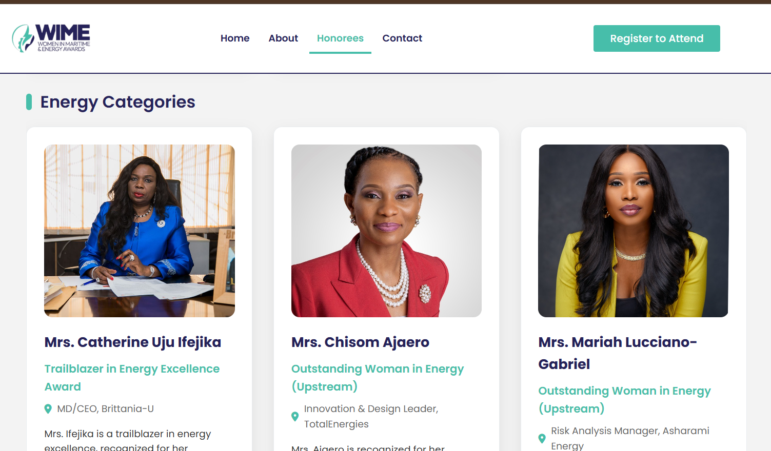 WIME Awards, screenshot 23