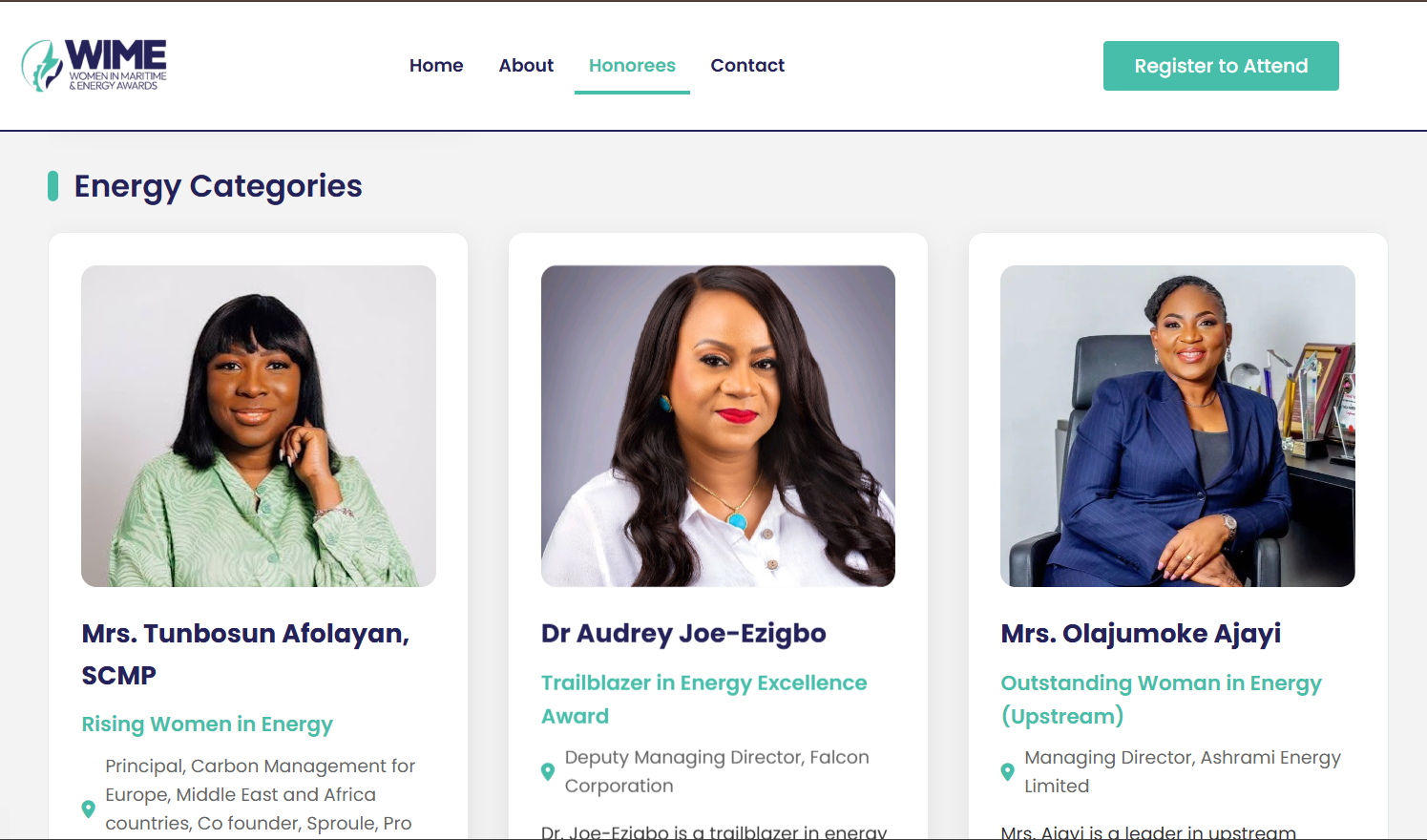 WIME Awards, screenshot 26