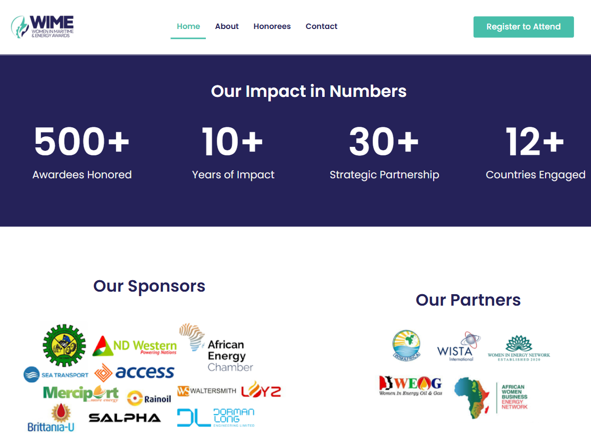 WIME Awards, screenshot 8