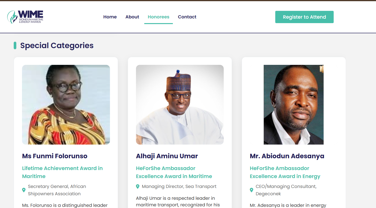 WIME Awards, screenshot 24
