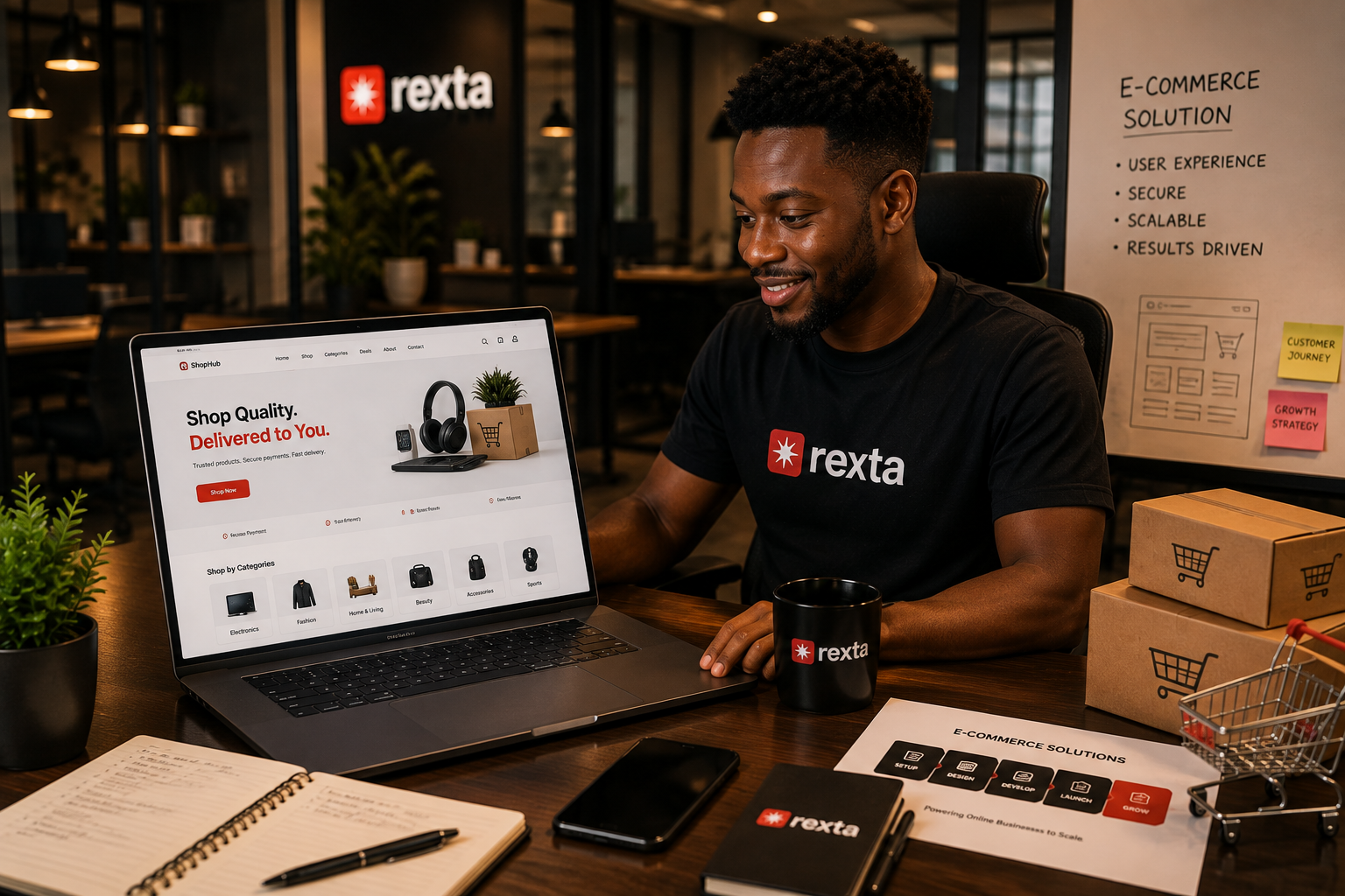E-commerce Solutions at Rexta Technologies